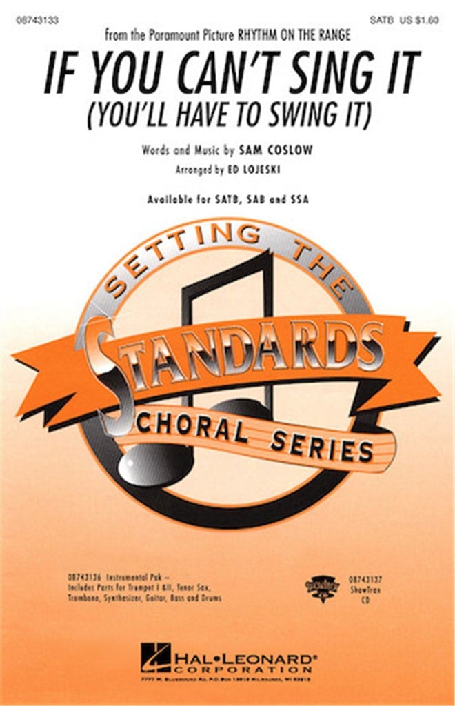 If You Can't Sing It (You'll Have to Swing It)